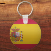 Porte-clés Drapeau de l'Espagne. (Recto)