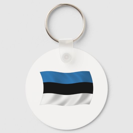 Porte-clés Drapeau de l'Estonie (Recto)