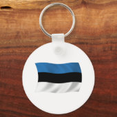 Porte-clés Drapeau de l'Estonie (Recto)