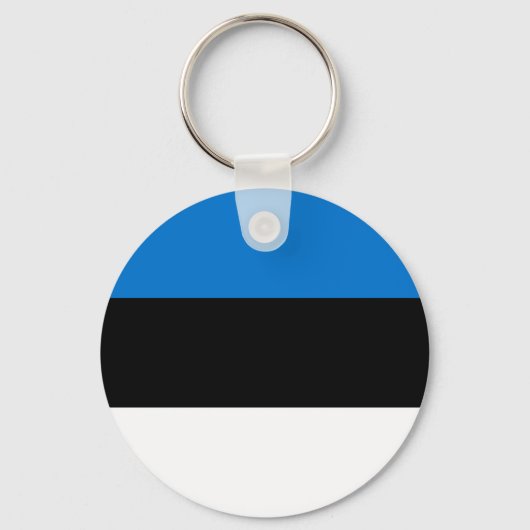 Porte-clés Drapeau de l'Estonie (Recto)