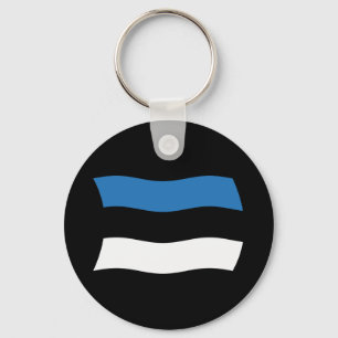 Porte-clés Drapeau de l'Estonie