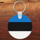 Porte-clés Drapeau de l'Estonie (Recto)
