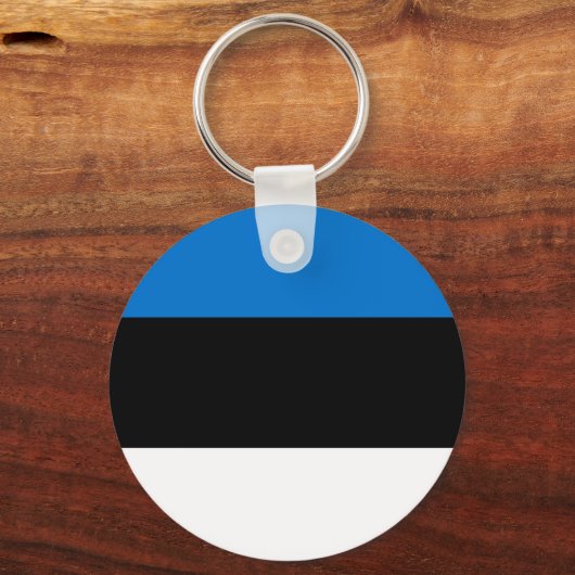 Porte-clés Drapeau de l'Estonie (Recto)