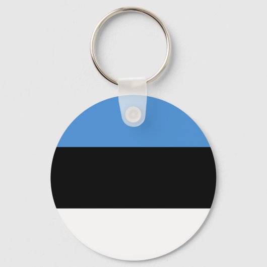 Porte-clés Drapeau de l'Estonie (Recto)