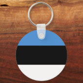 Porte-clés Drapeau de l'Estonie (Recto)