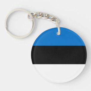 Porte-clés Drapeau de l'Estonie