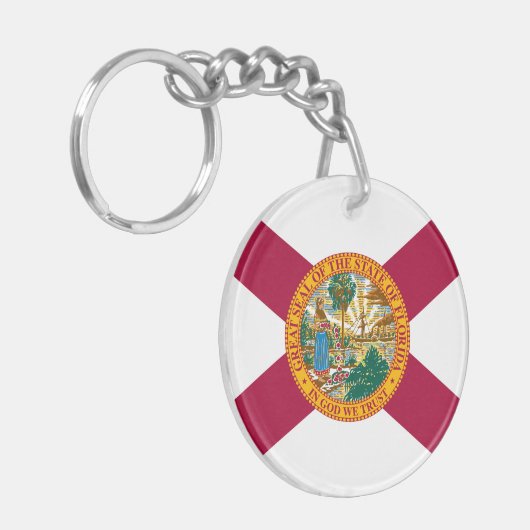 Porte-clés Drapeau de l'État de Floride (Devant gauche)