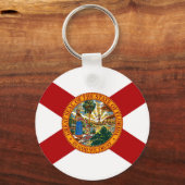 Porte-clés Drapeau de l'État de Floride (Recto)