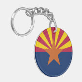 Porte-clés Drapeau de l'État de l'Arizona (Devant gauche)