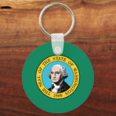 Porte-clés Drapeau de l'État de Washington (Recto)