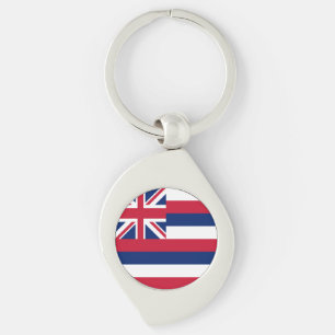 Porte-clés Drapeau de l'État d'Hawaii