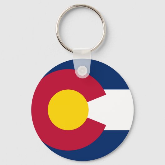 Porte-clés Drapeau de l'État du Colorado (Recto)