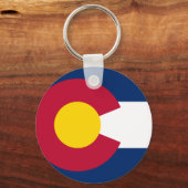 Porte-clés Drapeau de l'État du Colorado (Recto)