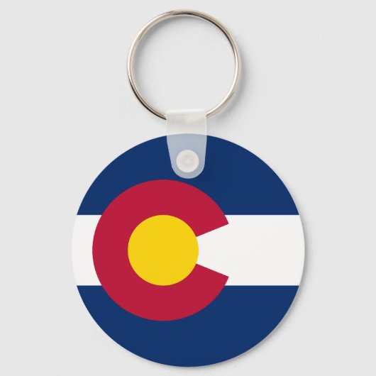 Porte-clés Drapeau de l'État du Colorado (Recto)