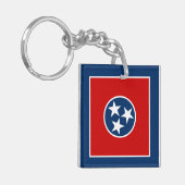 Porte-clés Drapeau de l'État du Tennessee (Devant gauche)