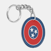 Porte-clés Drapeau de l'État du Tennessee (Devant gauche)