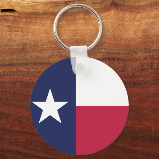 Porte-clés Drapeau de l'État du Texas (Recto)