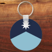 Porte-clés Drapeau de l'État rebelle du Minnesota (Recto)