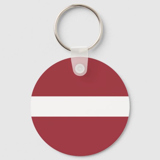 Porte-clés Drapeau de Lettonie (Recto)