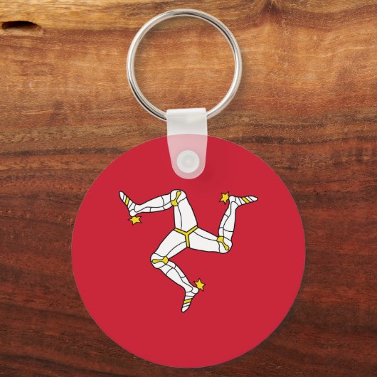 Porte-clés Drapeau de l'île de Man (Verso)