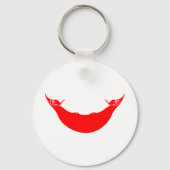 Porte-clés Drapeau de l'île de Pâques (Recto)