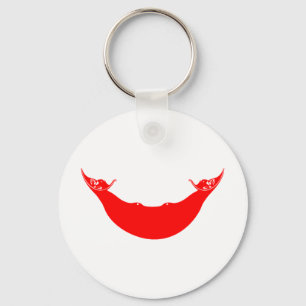 Porte-clés Drapeau de l'île de Pâques