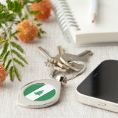 Porte-clés Drapeau de l'île Norfolk (Côté )