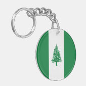 Porte-clés Drapeau de l'île Norfolk (Devant gauche)