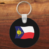 Porte-clés Drapeau de l'Île Wake (Recto)