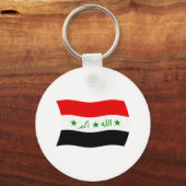 Porte-clés Drapeau de l'Irak (Recto)