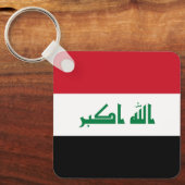 Porte-clés Drapeau de l'Irak (Recto)