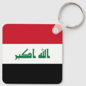 Porte-clés Drapeau de l'Irak (Dos)