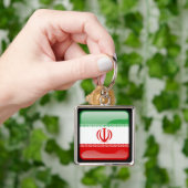 Porte-clés Drapeau de l'Iran (main)