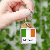 Porte-clés Drapeau de l'Irlande (main)