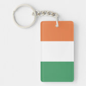 Porte-clés Drapeau de l'Irlande (Devant)