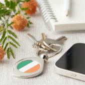 Porte-clés Drapeau de l'Irlande (Côté )