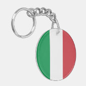 Porte-clés Drapeau de l'Italie (Devant gauche)