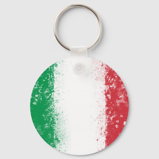 Porte-clés Drapeau de l'Italie (Recto)