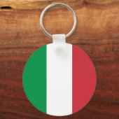Porte-clés Drapeau de l'Italie (Verso)