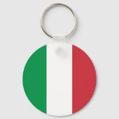 Porte-clés Drapeau de l'Italie (Verso)