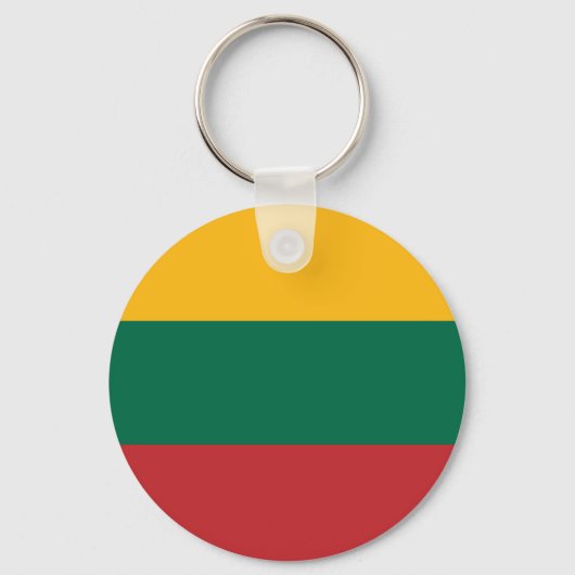 Porte-clés Drapeau de Lituanie (Recto)
