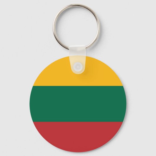 Porte-clés Drapeau de Lituanie Porte - clé (Recto)