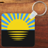 Porte-clés Drapeau de l'oblast de Donetsk (Verso)