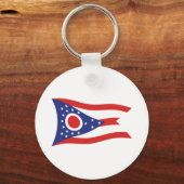 Porte-clés Drapeau de l'Ohio (Recto)