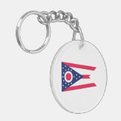 Porte-clés Drapeau de l'Ohio (Devant gauche)