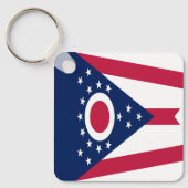 Porte-clés Drapeau de l'Ohio (Recto)