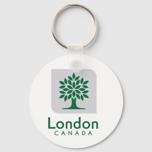 Porte-clés Drapeau de London (Ontario) (Recto)