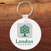 Porte-clés Drapeau de London (Ontario) (Recto)