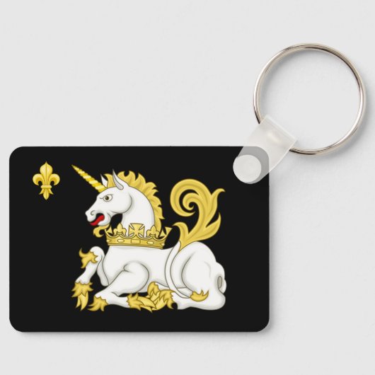 Porte-clés Drapeau de l'Ordre de la Licorne (Recto)