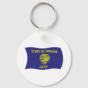 Porte-clés Drapeau de l'Oregon